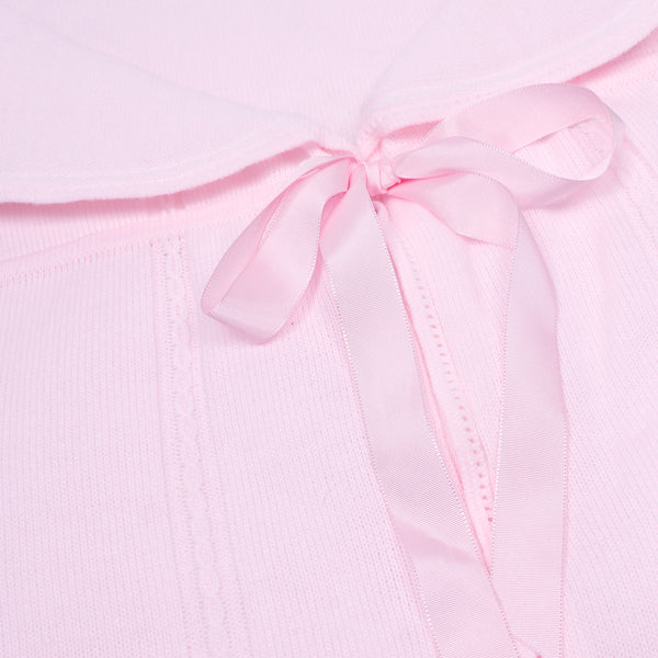 Rosy Fuentes Knitted Nest Pink