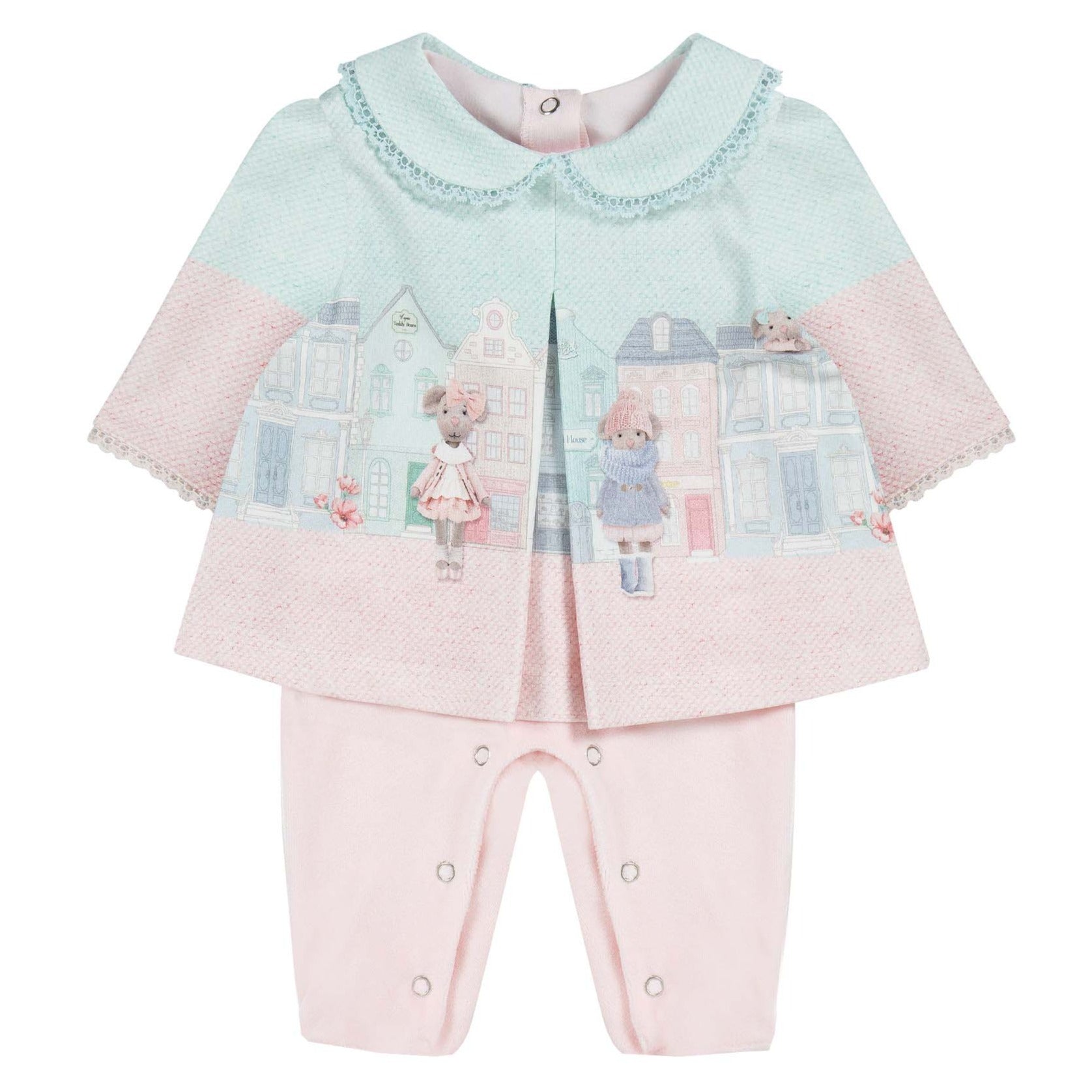 Lapin House Mouse Footless Sleepsuit