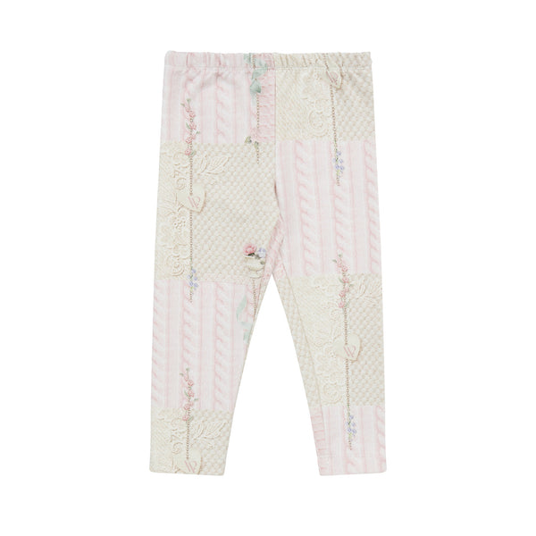 Lapin House Patchwork Detail Leggings Set