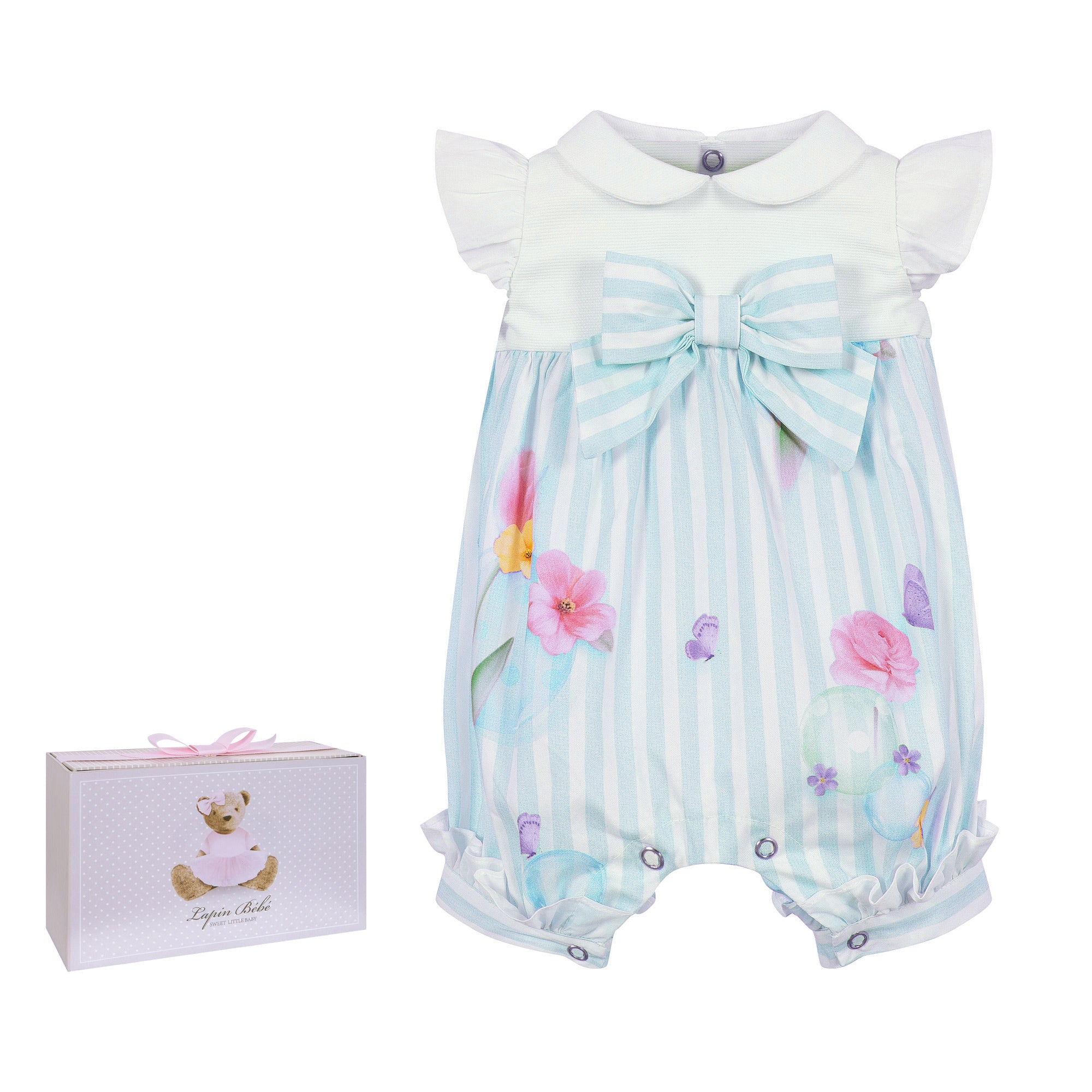 Lapin House Springtime Romper Mint