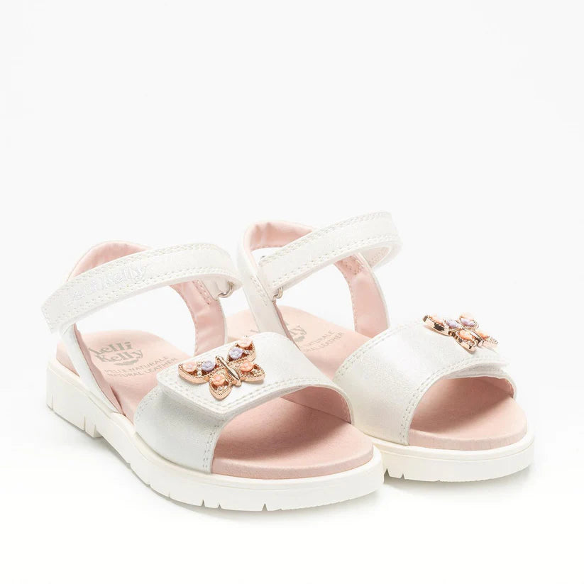 Lelli Kelly Alice Sandals White