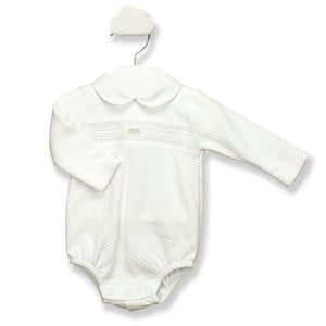 Babidu Natural Romper White