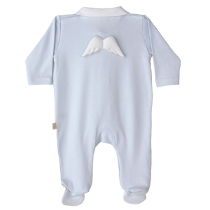 Baby Gi Cotton Wings Baby Grow Boy