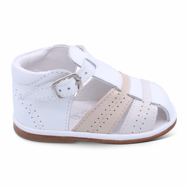 Borboleta Augusto Sandals 2 Tone Beige