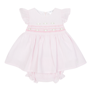 Deolinda Lizzie Dress + Bloomers Pink