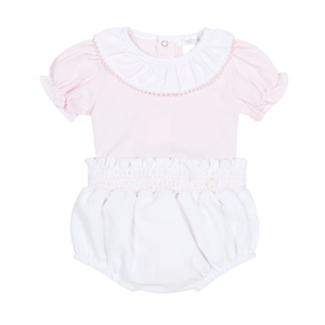 Deolinda Cupcake Bloomers + Top Pink