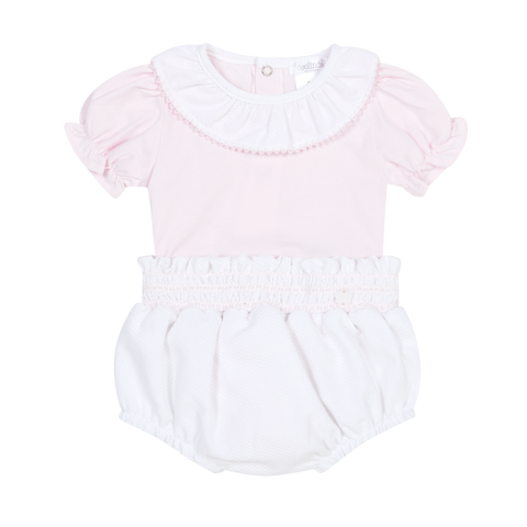 Deolinda Cupcake Bloomers + Top Pink