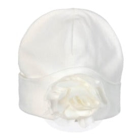Sofija Elizabeth Flower Hat Ivory