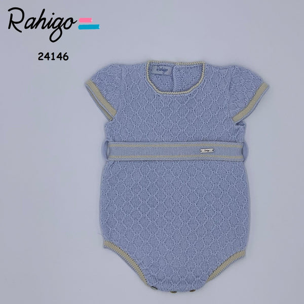 Rahigo Romper Blue/Biege