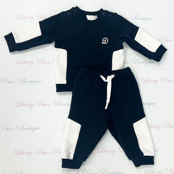 Deolinda 2 Piece Jogger Set Navy