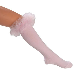 Daga Tu Tu Knee High Socks Pink