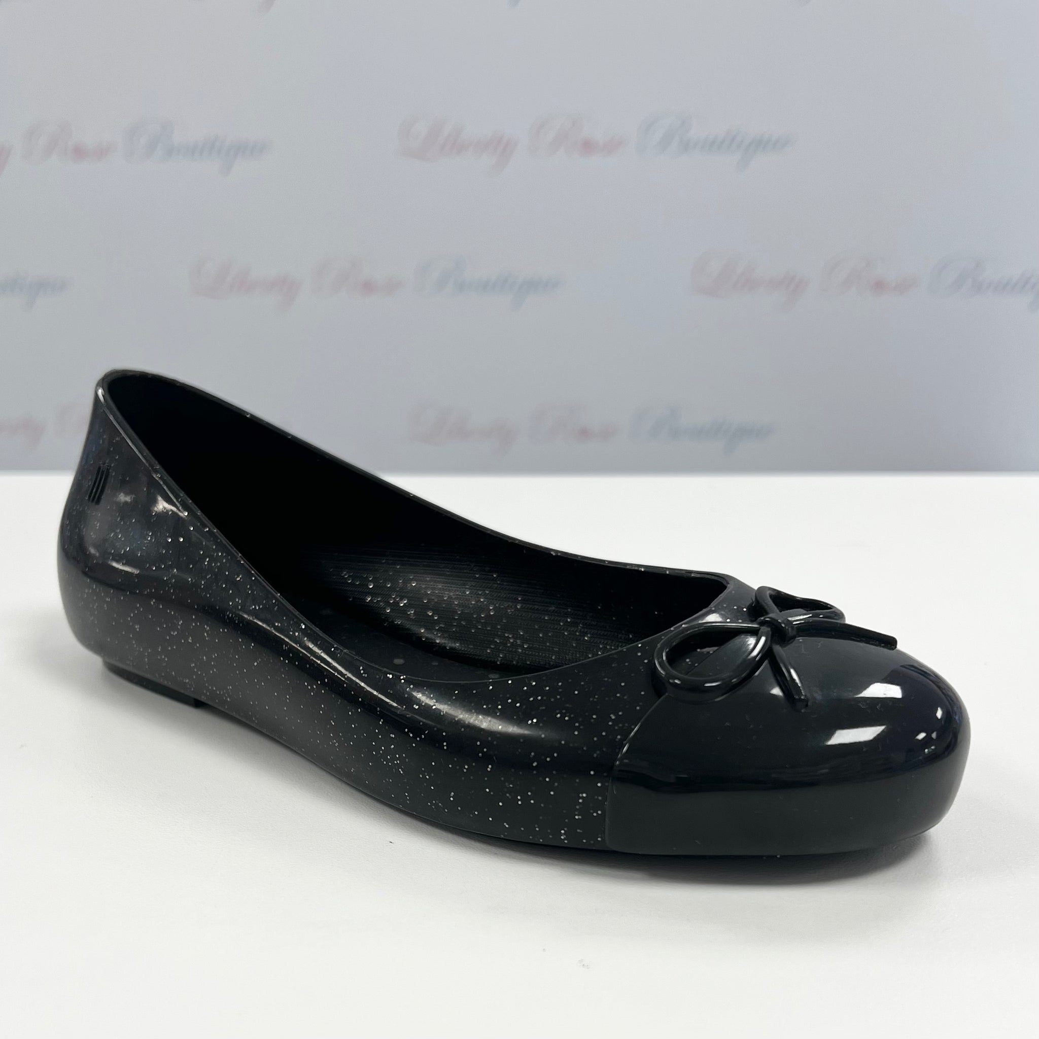 Mini Melissa Sweet love Bow Black