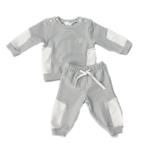 Deolinda 2 Piece Jogger Set Grey