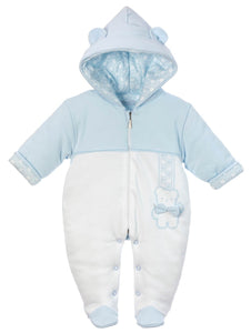 Sofija Harry Bear Pram/Snowsuit Blue