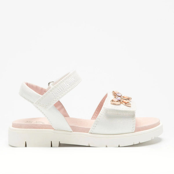 Lelli Kelly Alice Sandals White