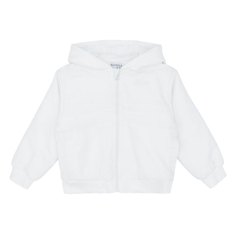 Pastels & Co Zach Hooded Jacket White