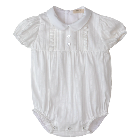 Baby Gi Cotton Ivory Romper G