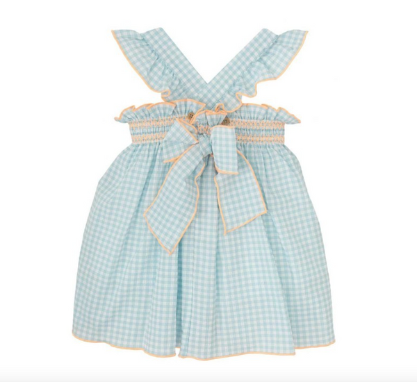 Babidu Check Dress Mint