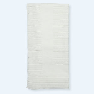 Mac Ilsuion Knitted Blanket Shawl Blanco