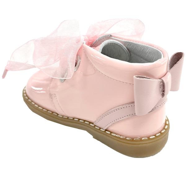 Andanines  New Bow Back Boot Pink