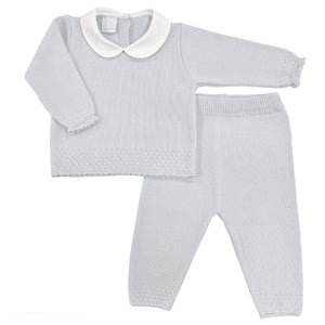 Granlei Collar 2 Piece Set Grey