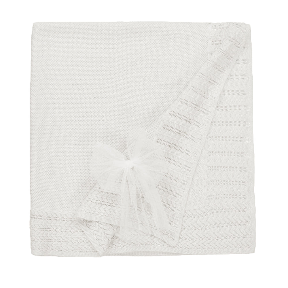 Granlei Blanket with Organza Bow
