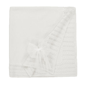 Granlei Blanket with Organza Bow