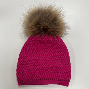 Bowtique London Pom Hat Pink