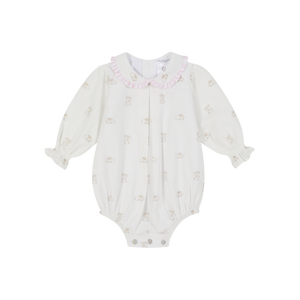 Deolinda Bunny Romper Pink