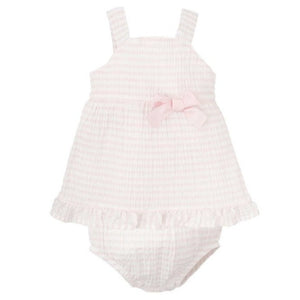 Babidu Bow Top and Knickers Set Pink