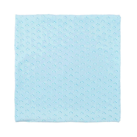 Babidu Knitted Blanket Blue