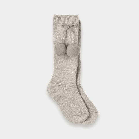 Mac Ilusion Socks with Pompom Nut