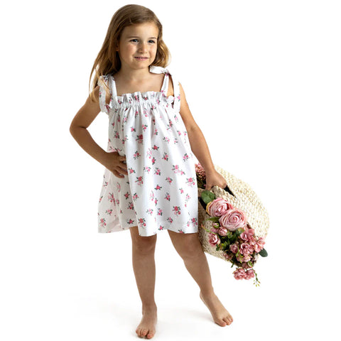 Meia Pata Roses Dress