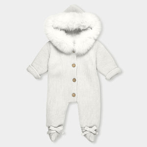 Mac Ilusion Faux Fur Snowsuit Cream