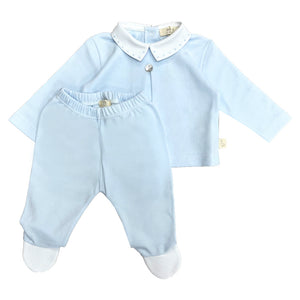 Baby Gi Spot Collar 2 Piece Blue