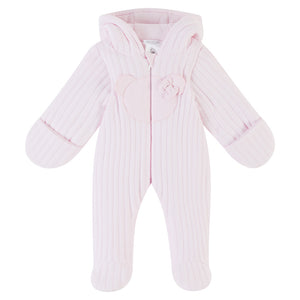 Deolinda Betty Teddy Snowsuit Pink