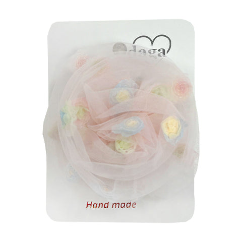 Daga Tu tu Tulle Bow Clip Pink