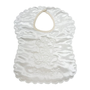 Christening Day Bib cream