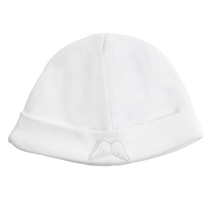Baby Gi Wings Cotton Hat White