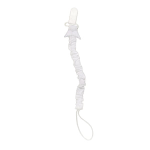 Baby Gi Cotton Wings Dummy Clip White