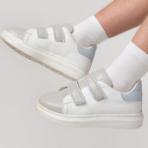 Caramelo Velcro Trainers Grey