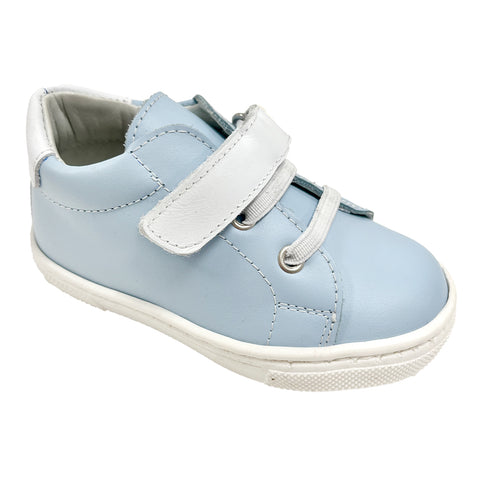 Andanines Velcro 2 Colour Trainers Blue/White