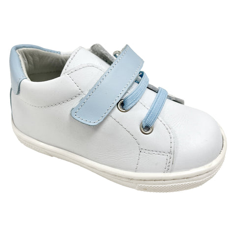 Andanines Velcro 2 Colour Trainers White/Blue