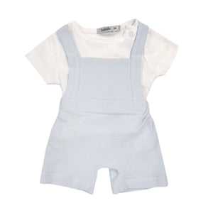 Babidu 2 Piece Romper Set Blue