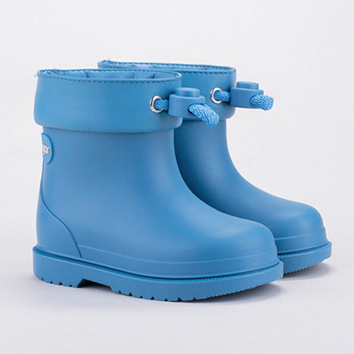 Igor Ankle Drawstring Wellies Blue