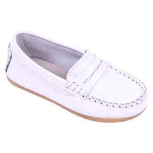 TNY Leather Loafer White