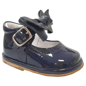 Borboleta Vitoria Patent Shoes Navy