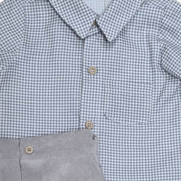 Babidu Shirt Set Grey