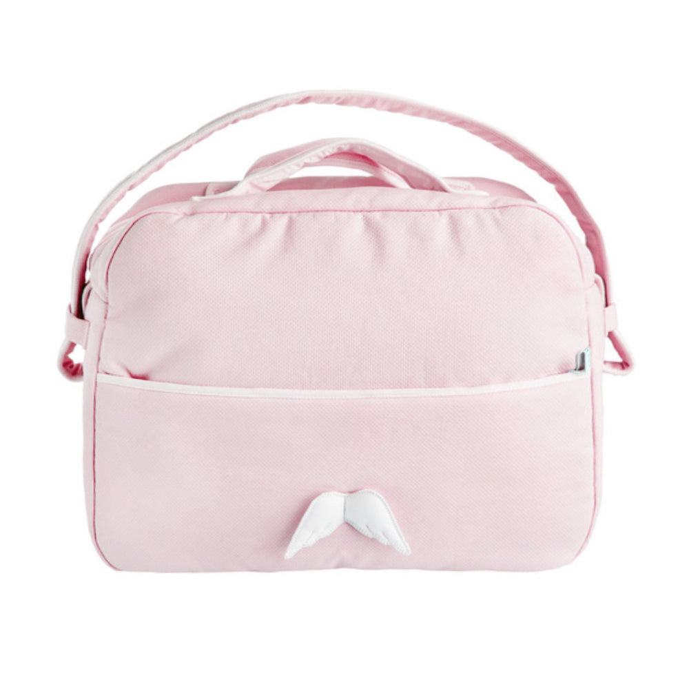 Baby Gi Cotton Wings Nappy Bag Pink