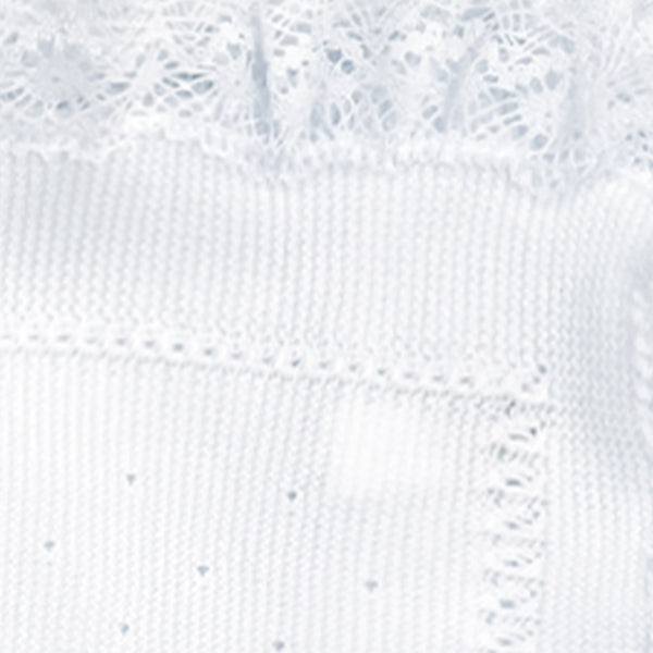 Granlei Lace Blanket White